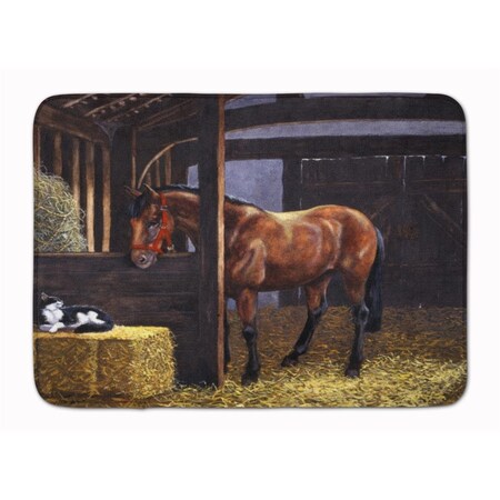Carolines Treasures At The Gate Springer Spaniel Machine Washable Memory Foam Mat BDBA0295RUG